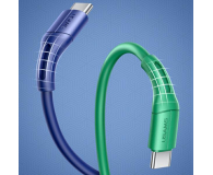 USAMS Kabel U68 USB-C 2A Fast Charge 1m niebieski SJ501USB03 - 1569025 - zdjęcie 8